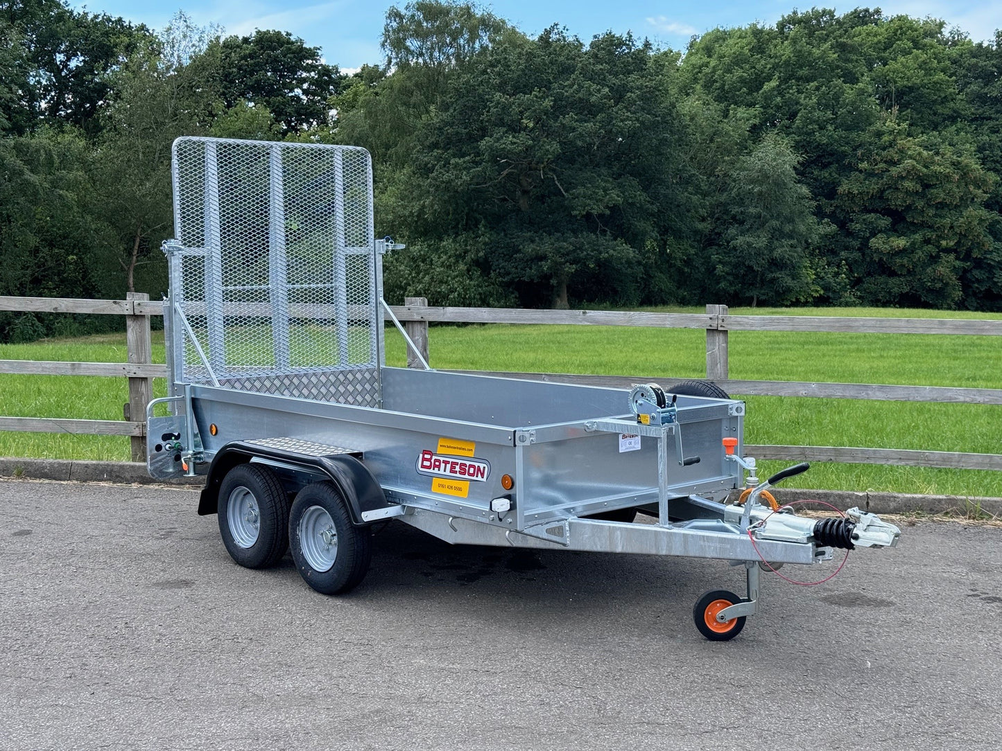 Bateson 0844 8' x 4' General Purpose Braked Twin Axle Trailer
