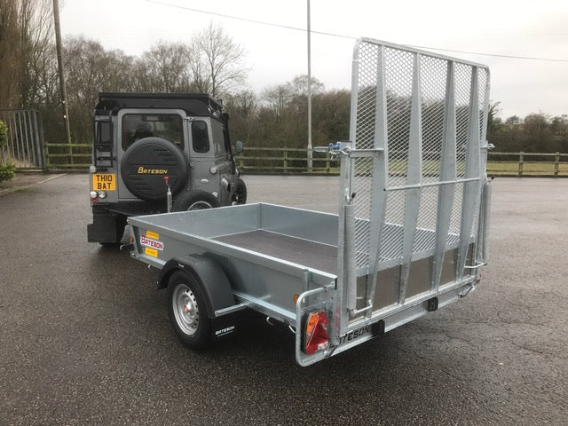 Bateson 0852 8' x 5' General Purpose Braked Single Axle Trailer