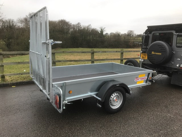 Bateson 0852 8' x 5' General Purpose Braked Single Axle Trailer