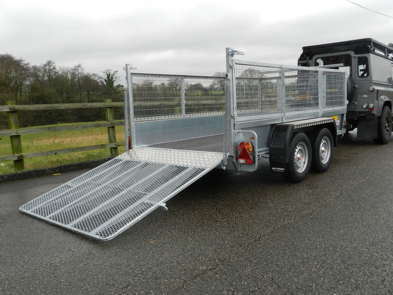 Bateson 1054 10' x 5' General Purpose Braked Twin Axle Trailer
