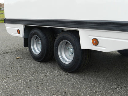 120V Bateson Box Trailer - 750kg Capacity with Fibreglass Body