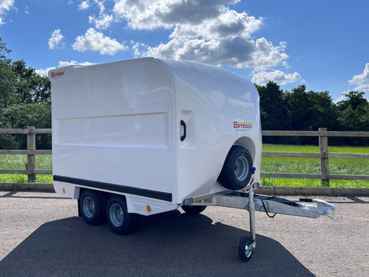 120V Bateson Box Trailer - 750kg Capacity with Fibreglass Body