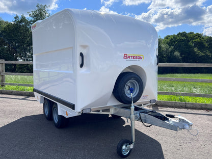 120V Bateson Box Trailer - 750kg Capacity with Fibreglass Body