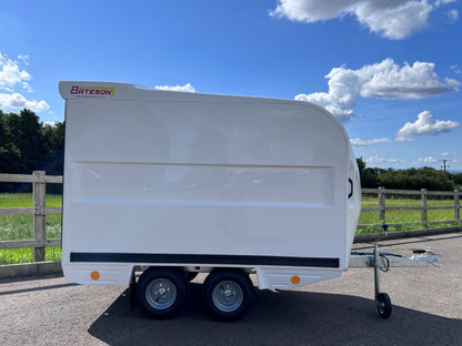 120V Bateson Box Trailer - 750kg Capacity with Fibreglass Body