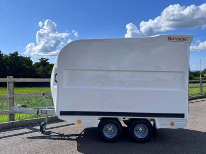 120V Bateson Box Trailer - 750kg Capacity with Fibreglass Body