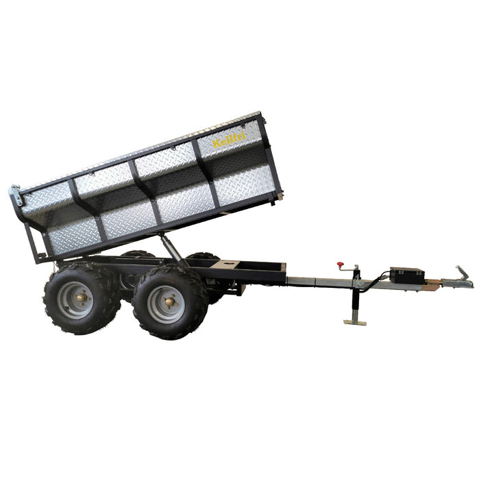 Kellfri ATV Tipping Trailer 1420kg with Electric Hydraulic Tipper