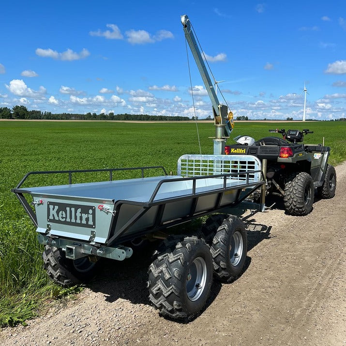Kellfri ATV Tipping & Forestry Trailer PRO Tower2+