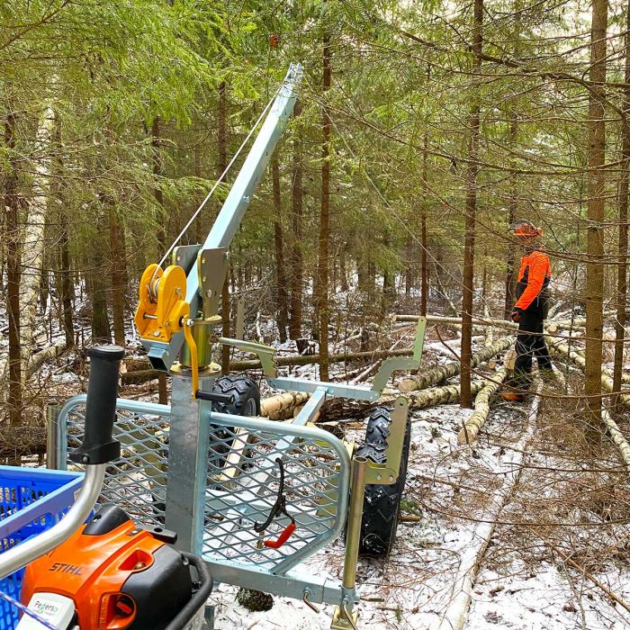 Kellfri ATV Tipping & Forestry Trailer PRO Tower2+