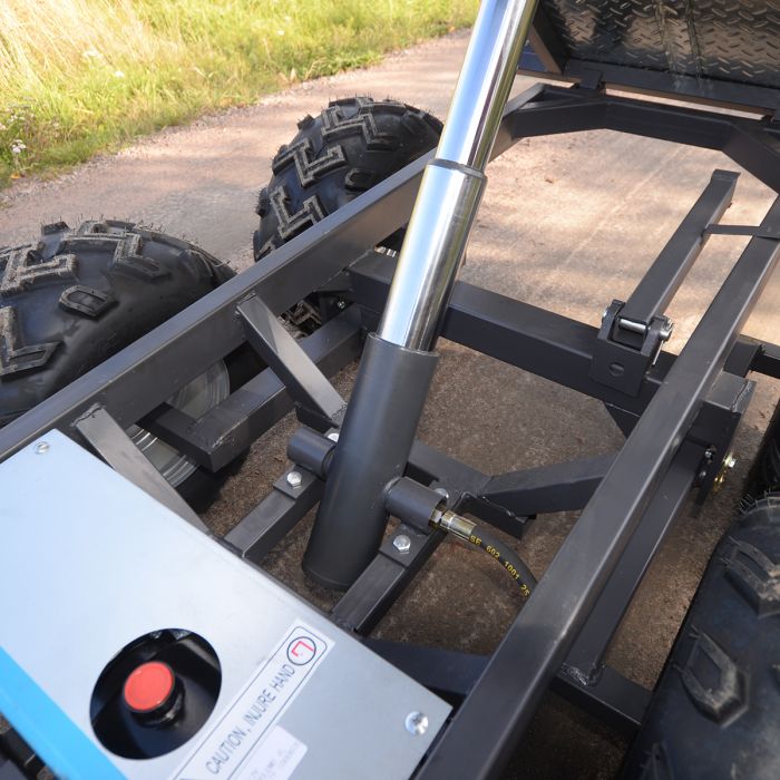 Kellfri ATV Tipping Trailer 1420kg with Electric Hydraulic Tipper