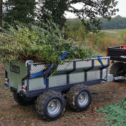 Kellfri ATV Tipping Trailer 1420kg with Electric Hydraulic Tipper