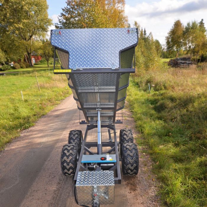 Kellfri ATV Tipping Trailer 1420kg with Electric Hydraulic Tipper