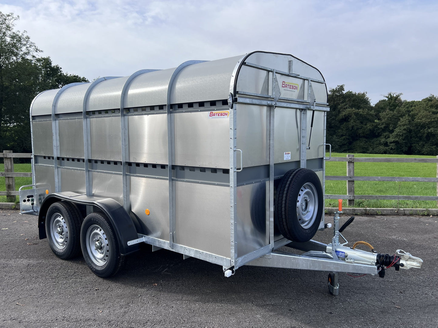 48LT 12' x 5'8" Livestock Trailer