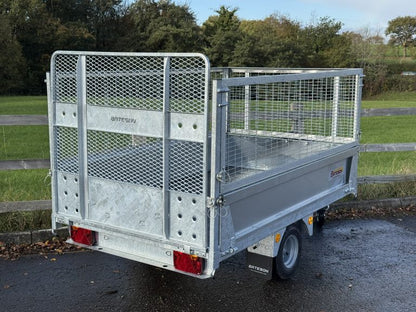 7' x 4' Bateson 520 Single Axle Unbraked Platform Trailer