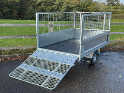 7' x 4' Bateson 520 Single Axle Unbraked Platform Trailer