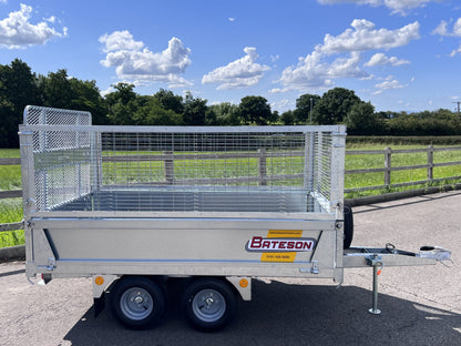 7' x 4' Bateson 720 Twin Axle Unbraked Platform Trailer