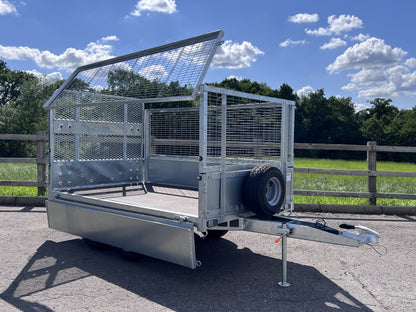 7' x 4' Bateson 720 Twin Axle Unbraked Platform Trailer
