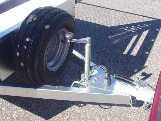 B84 Spare Wheel and Carrier (145mm x 10mm) - Add-on to trailer