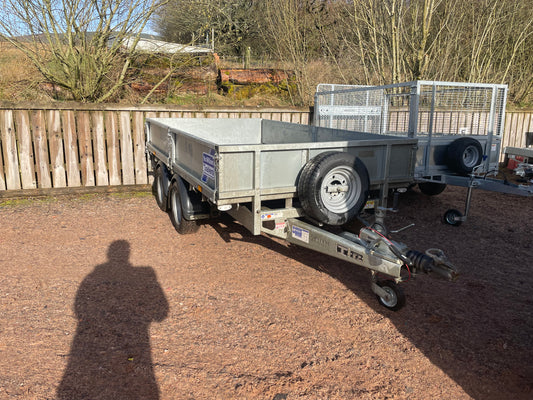 Ifor Williams LM105 flatbed/platform trailer - used 2024 model